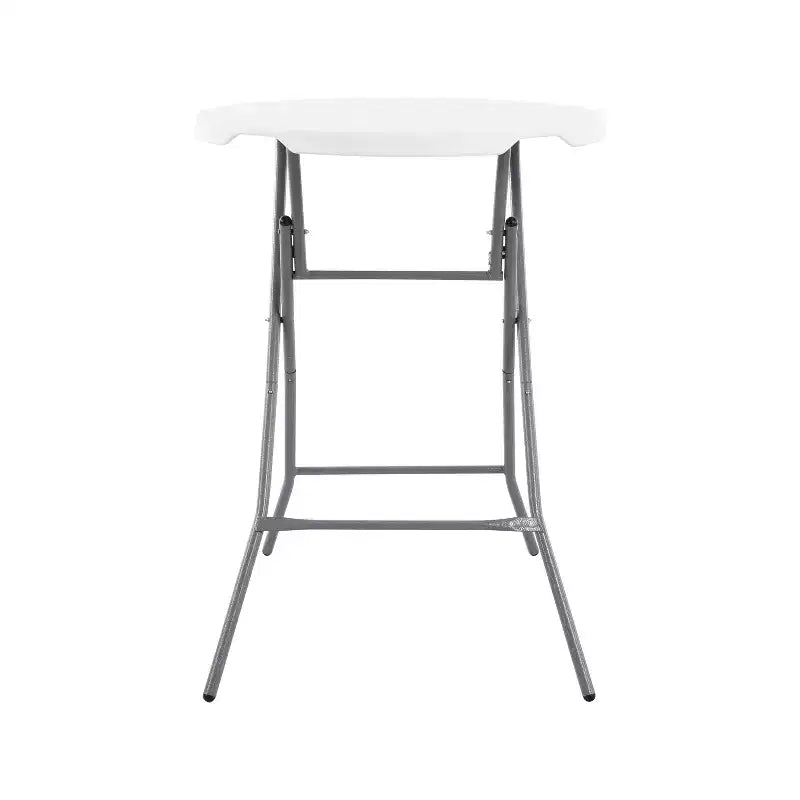 Table haute de bar à cocktails portable en résine pour les fêtes/événements en extérieur