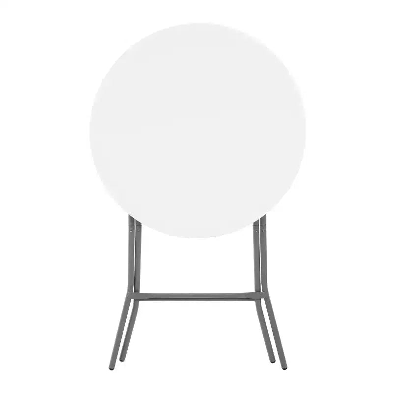Table haute de bar à cocktails portable en résine pour les fêtes/événements en extérieur