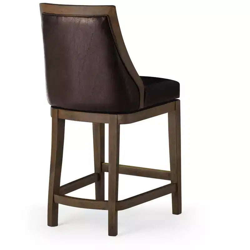 Tabouret de comptoir en similicuir 26