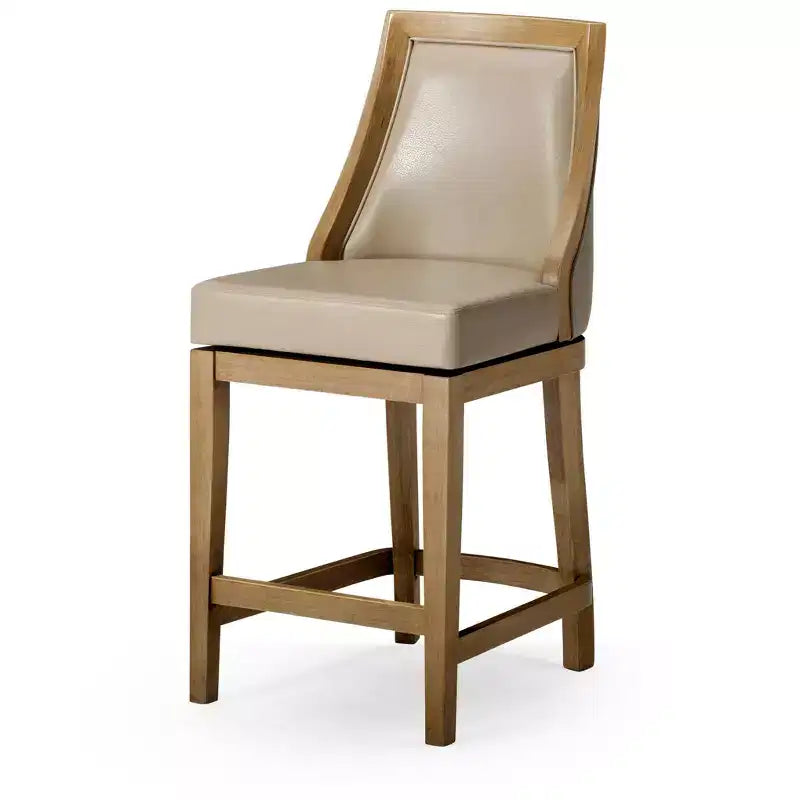 Tabouret de comptoir en similicuir 26