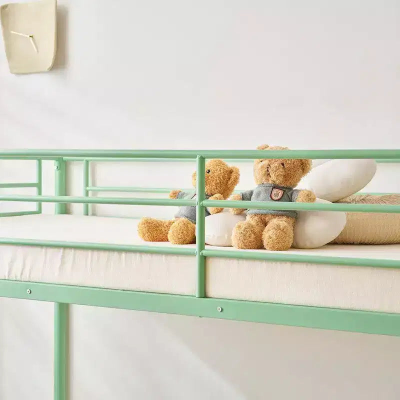 Lit superposé en acier, deux places, avec échelle, pour chambre à coucher, dortoir, enfants et adultes