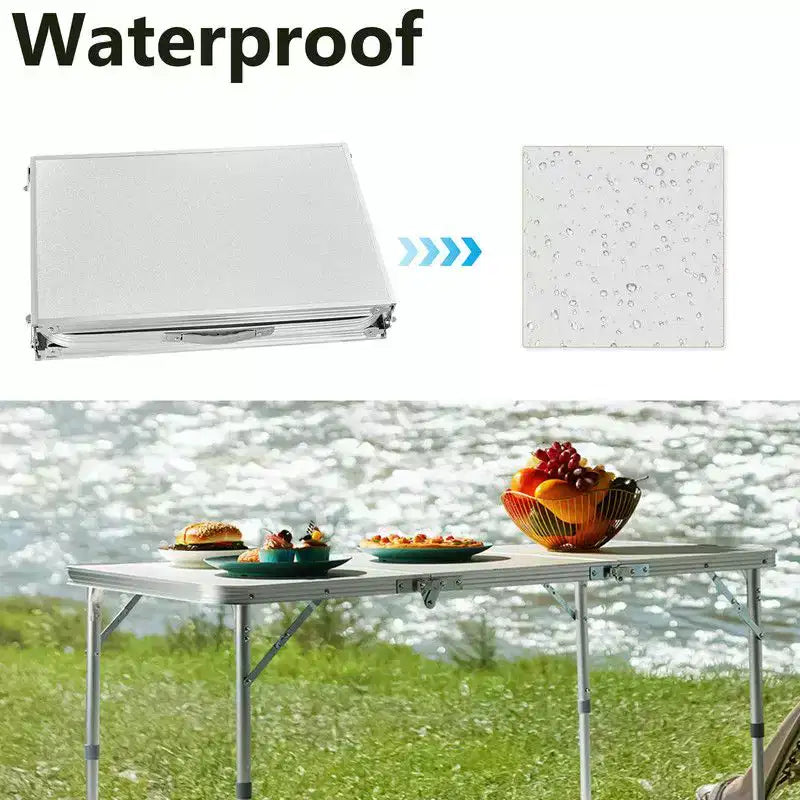 Table pliante de camping pour l'extérieur
