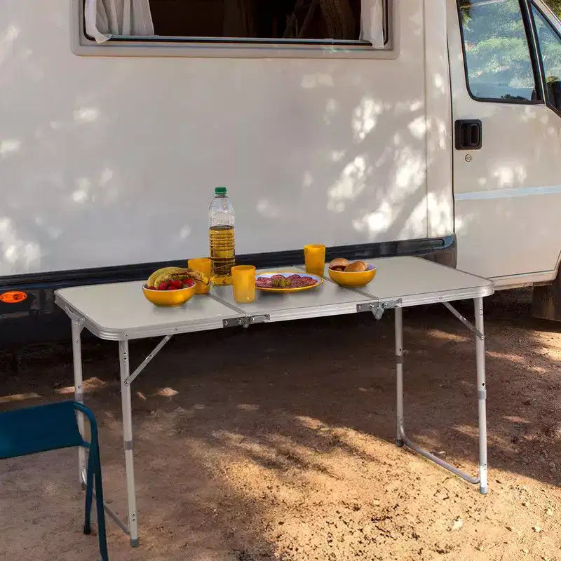 Table pliante de camping pour l'extérieur