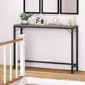 Console étroite, Petite table d'entrée de 100 cm, Table d'appoint mince pour canapé, pour couloir, chambre, salon, foyer