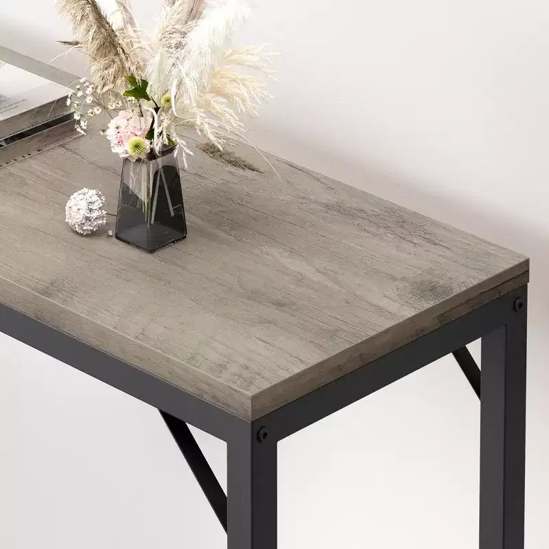 Console étroite, Petite table d'entrée de 100 cm, Table d'appoint mince pour canapé, pour couloir, chambre, salon, foyer
