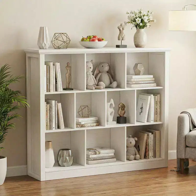 Étagère de rangement à cubes, bibliothèque sur pied