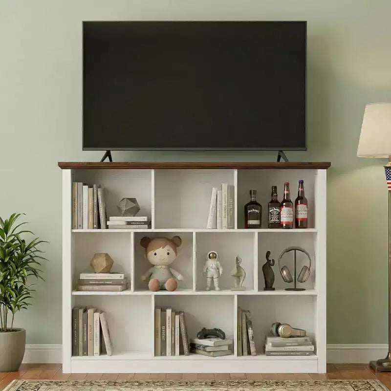 Étagère de rangement à cubes, bibliothèque sur pied
