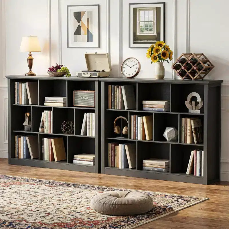 Étagère de rangement à cubes, bibliothèque sur pied