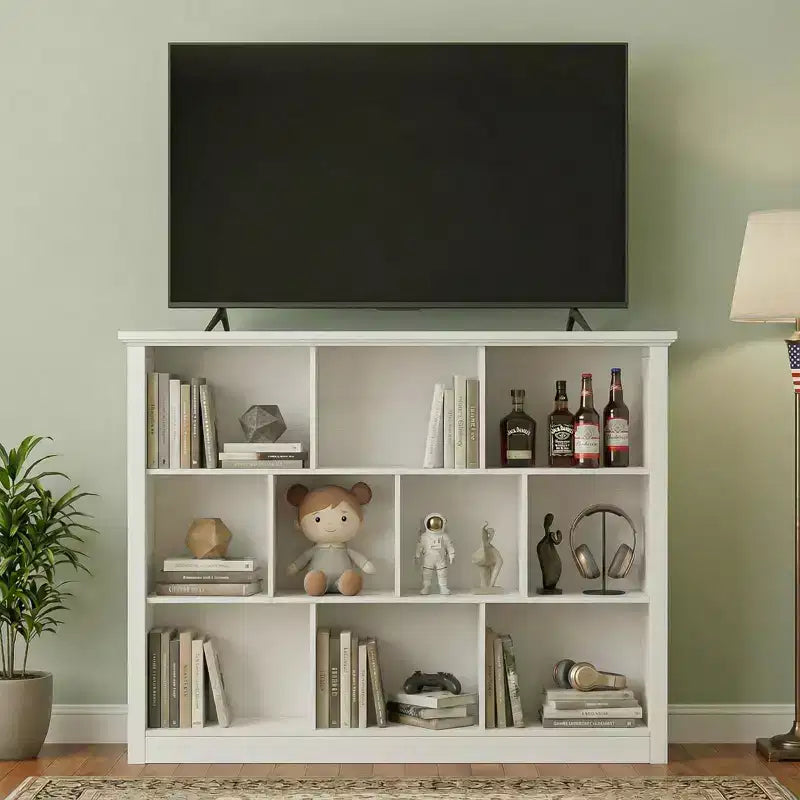 Étagère de rangement à cubes, bibliothèque sur pied