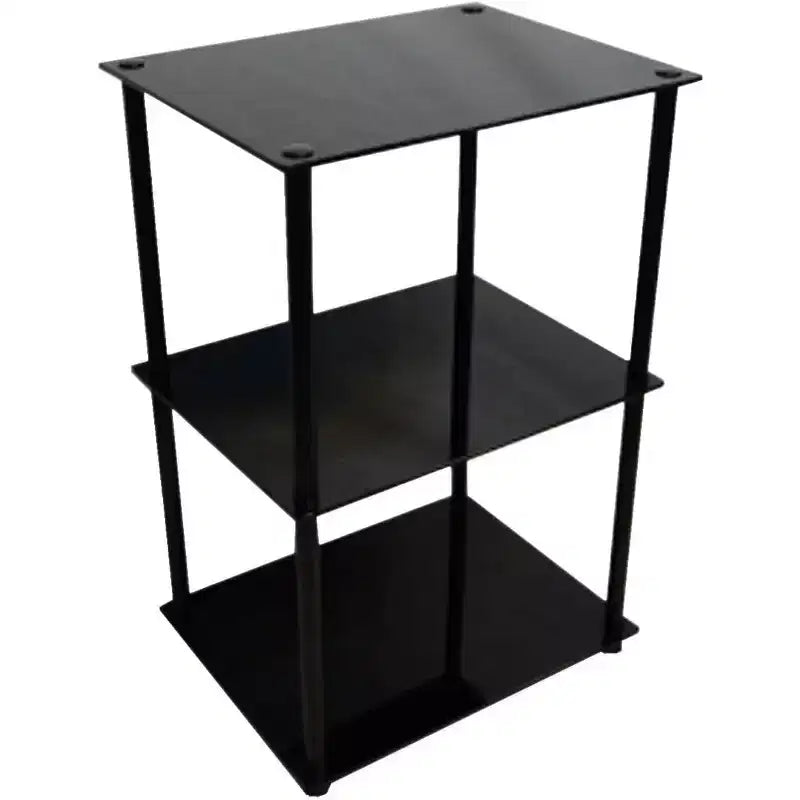 Dessus de table basse rectangulaire en verre