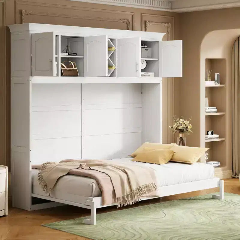 Lit Moderne avec 2 Commodes pour Salon ou Appartement