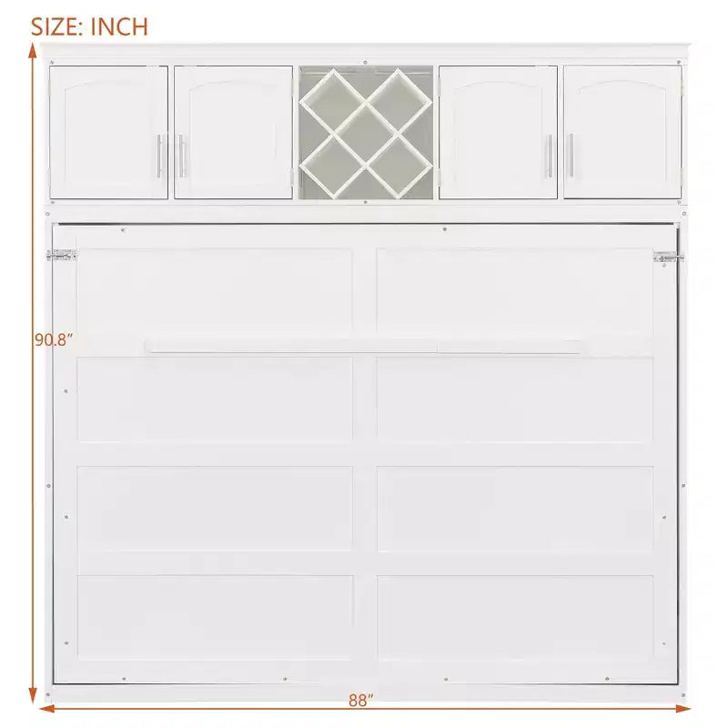 Lit Moderne avec 2 Commodes pour Salon ou Appartement