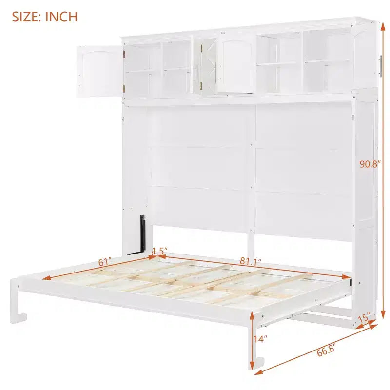 Lit Moderne avec 2 Commodes pour Salon ou Appartement
