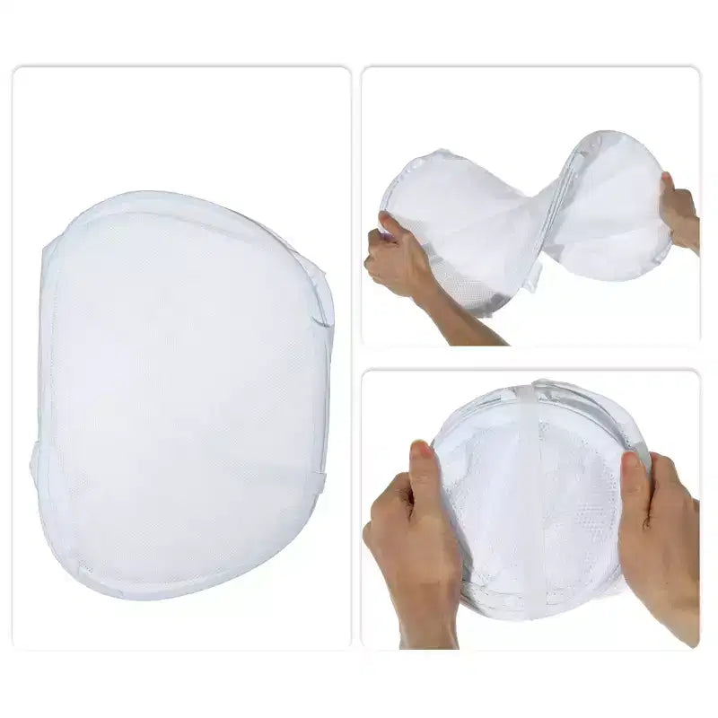 Panier à linge en maille pliable 90 L 1 pièce