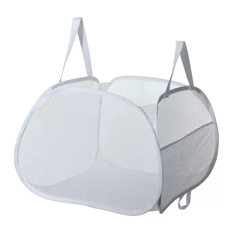 Panier à linge en maille pliable 90 L 1 pièce